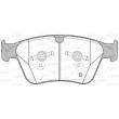 Jeu de 4 plaquettes de frein avant OPEN PARTS BPA1371.00 - Visuel 2