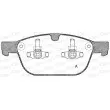 Jeu de 4 plaquettes de frein avant OPEN PARTS BPA1397.00 - Visuel 1