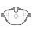 Jeu de 4 plaquettes de frein arrière OPEN PARTS BPA1421.00 - Visuel 2