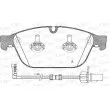 Jeu de 4 plaquettes de frein avant OPEN PARTS BPA1443.02 - Visuel 1