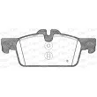 Jeu de 4 plaquettes de frein avant OPEN PARTS BPA1461.01 - Visuel 2