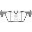 Jeu de 4 plaquettes de frein arrière OPEN PARTS BPA1476.00 - Visuel 2