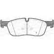 Jeu de 4 plaquettes de frein avant OPEN PARTS BPA1633.10 - Visuel 2