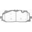 Jeu de 4 plaquettes de frein avant OPEN PARTS BPA1667.00 - Visuel 2