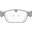Jeu de 4 plaquettes de frein avant OPEN PARTS BPA1696.00 - Visuel 2