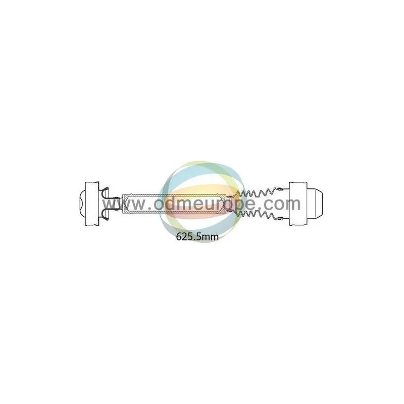 Arbre de transmission, entraînement essieux ODM-MULTIPARTS 10-310050