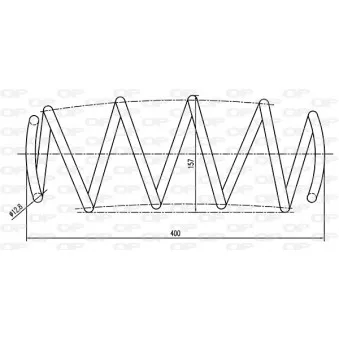 Ressort de suspension OPEN PARTS