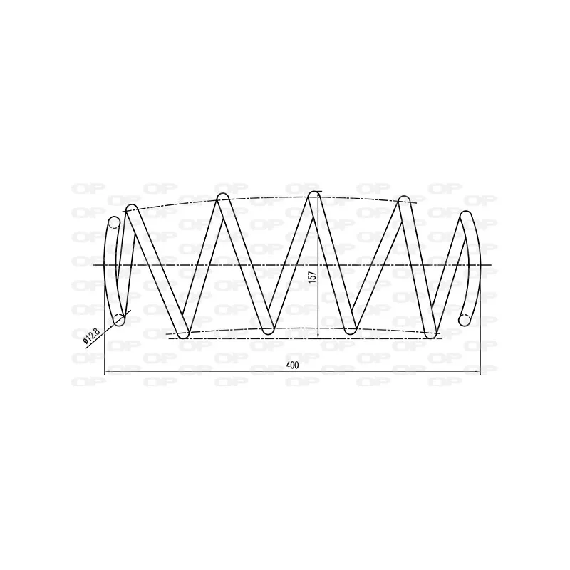 Ressort de suspension OPEN PARTS CSR9077.00