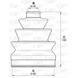 Soufflets de cardan avant OPEN PARTS SJK7005.00 - Visuel 2