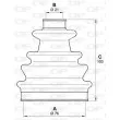 Soufflets de cardan avant OPEN PARTS SJK7012.00 - Visuel 2