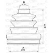 Soufflets de cardan avant OPEN PARTS SJK7013.00 - Visuel 2