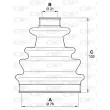 Soufflets de cardan avant OPEN PARTS SJK7051.00 - Visuel 2