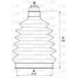Soufflets de cardan avant OPEN PARTS SJK7054.00 - Visuel 2