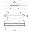 Soufflets de cardan avant OPEN PARTS SJK7101.00 - Visuel 2