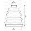 Soufflets de cardan avant OPEN PARTS SJK7132.00 - Visuel 2