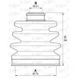 Soufflets de cardan avant OPEN PARTS SJK7167.00 - Visuel 2