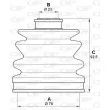 Soufflets de cardan avant OPEN PARTS SJK7168.00 - Visuel 2