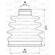 Soufflets de cardan avant OPEN PARTS SJK7175.00 - Visuel 2