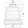 Soufflets de cardan avant OPEN PARTS SJK7177.00 - Visuel 2