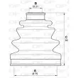 Soufflets de cardan avant OPEN PARTS SJK7189.00 - Visuel 2