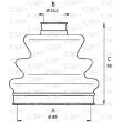 Soufflets de cardan avant OPEN PARTS SJK7196.00 - Visuel 2