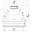 Soufflets de cardan avant OPEN PARTS SJK7209.00 - Visuel 2