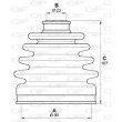 Soufflets de cardan avant OPEN PARTS SJK7271.00 - Visuel 2