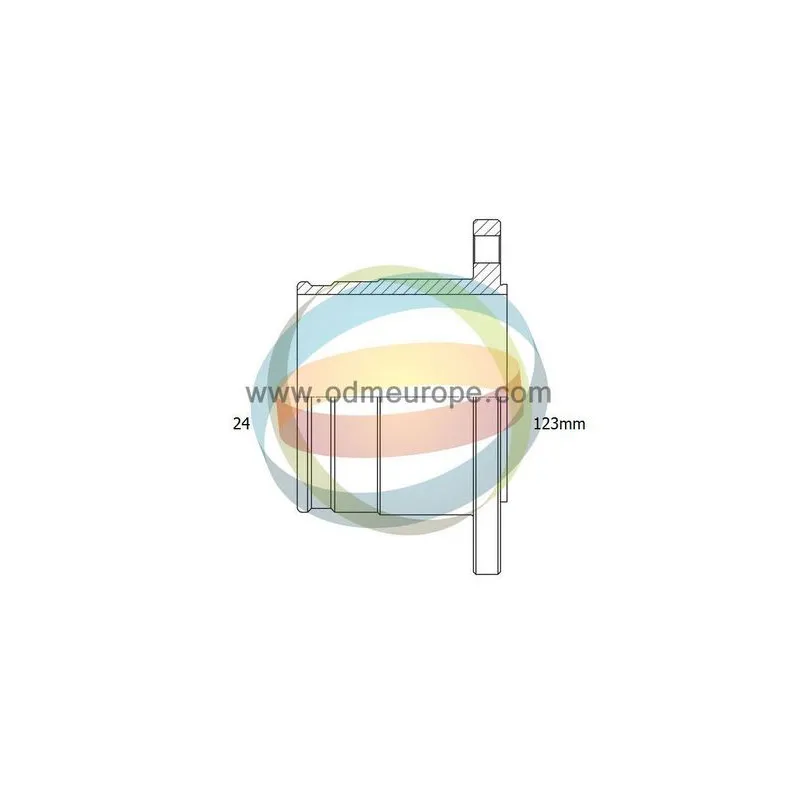 Embout de cardan avant (kit de réparation) ODM-MULTIPARTS 14-216102