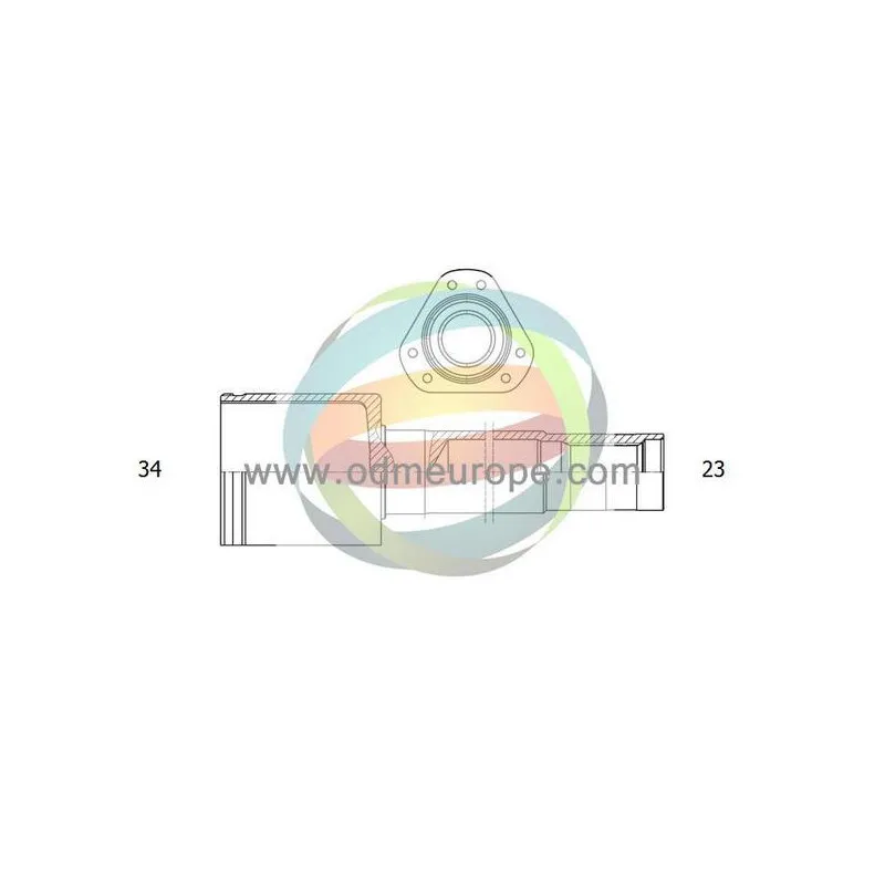 Embout de cardan avant (kit de réparation) ODM-MULTIPARTS 14-216105