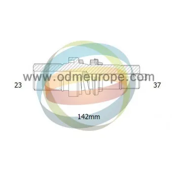 Arbre d'entraînement, différentiel ODM-MULTIPARTS 16-210160