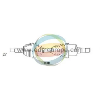 Arbre de transmission ODM-MULTIPARTS 18-011810