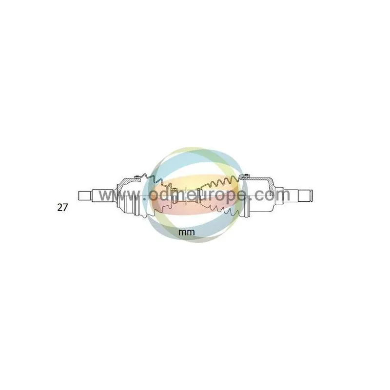 Arbre de transmission ODM-MULTIPARTS 18-011810