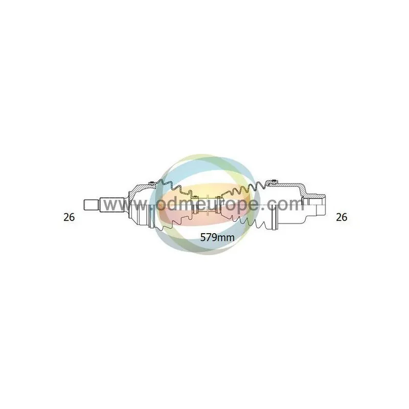Arbre de transmission ODM-MULTIPARTS 18-052140