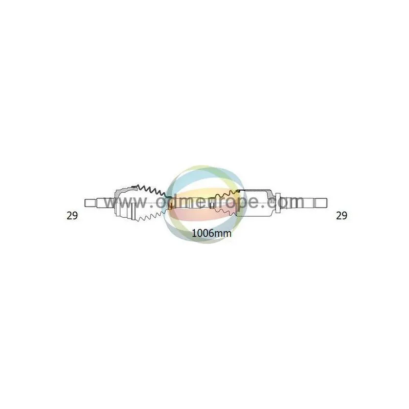 Arbre de transmission ODM-MULTIPARTS 18-062710