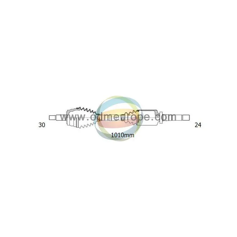 Arbre de transmission ODM-MULTIPARTS 18-092641