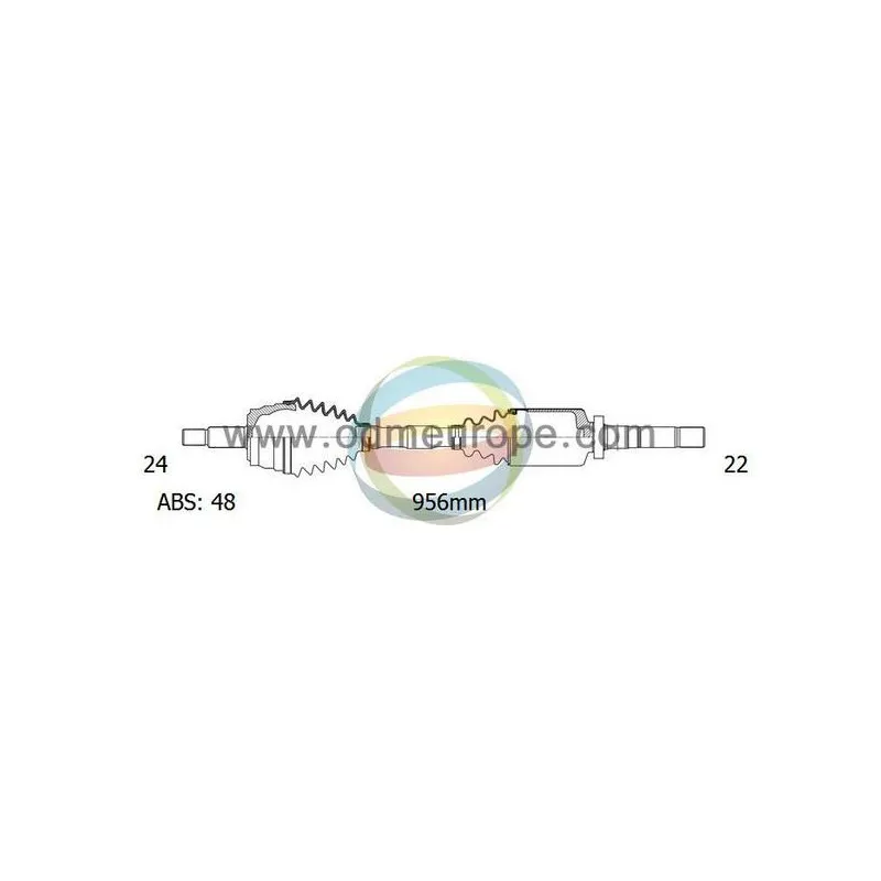 Arbre de transmission ODM-MULTIPARTS 18-142051