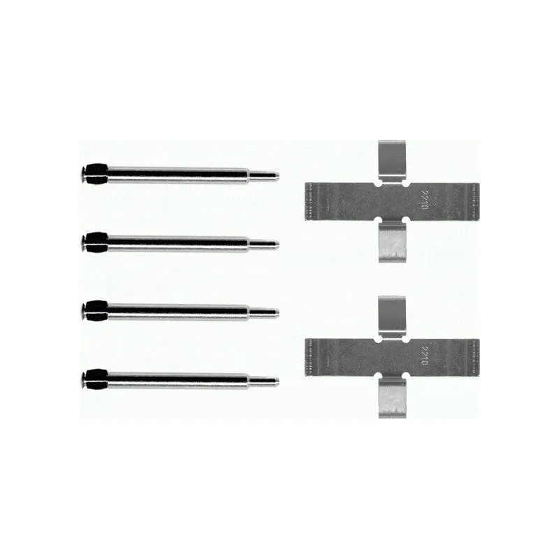 Kit d'accessoires, plaquette de frein à disque TEXTAR 82012100