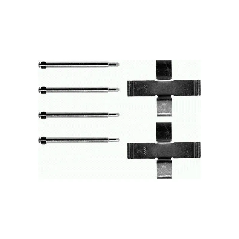 Kit d'accessoires, plaquette de frein à disque TEXTAR 82014300