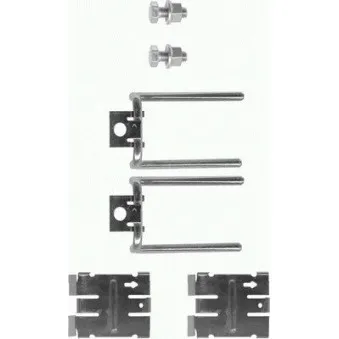 Kit d'accessoires, plaquette de frein à disque TEXTAR 82016800