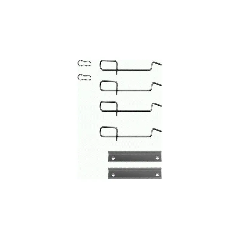 Kit d'accessoires, plaquette de frein à disque TEXTAR 82017500