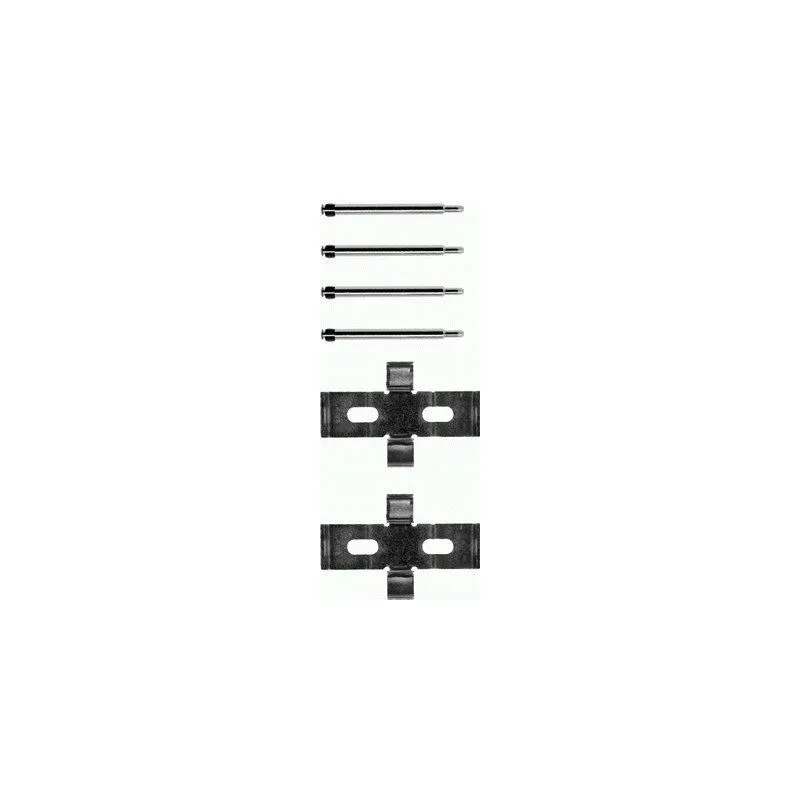 Kit d'accessoires, plaquette de frein à disque TEXTAR 82018600