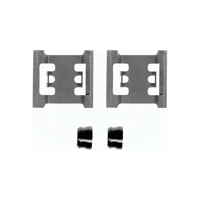 Kit d'accessoires, plaquette de frein à disque TEXTAR 82020900