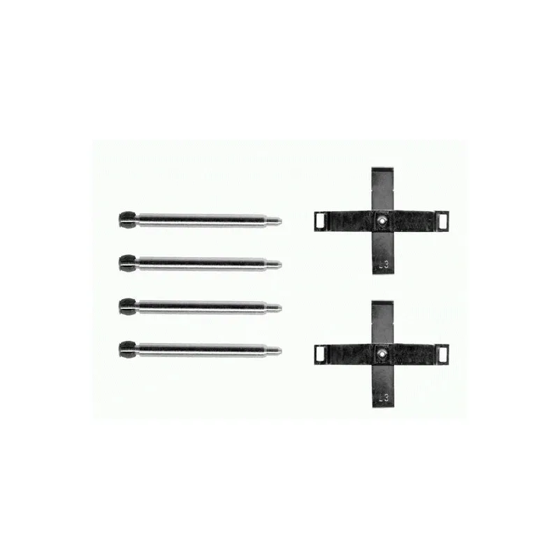 Kit d'accessoires, plaquette de frein à disque TEXTAR 82025800
