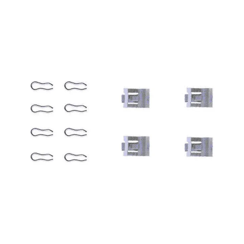 Kit d'accessoires, plaquette de frein à disque TEXTAR 82027000