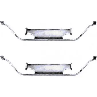 Kit d'accessoires, étrier de frein TEXTAR 82028600