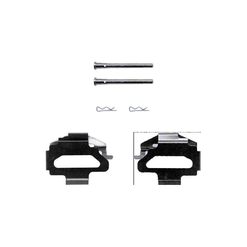Kit d'accessoires, plaquette de frein à disque TEXTAR 82030200