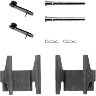 Kit d'accessoires, plaquette de frein à disque TEXTAR 82030300
