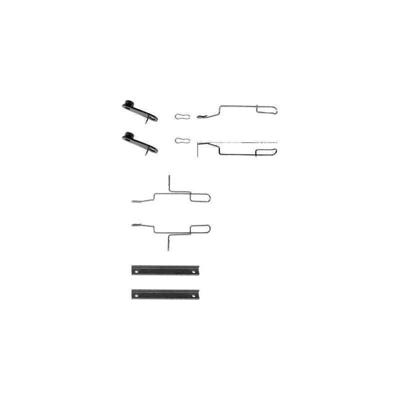 Kit d'accessoires, plaquette de frein à disque TEXTAR 82030400