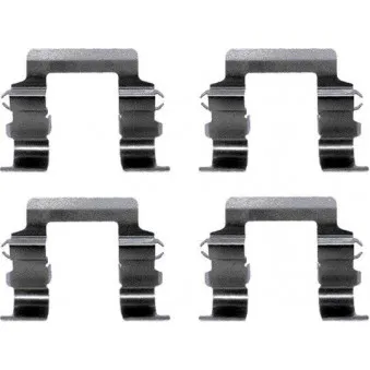 Kit d'accessoires, plaquette de frein à disque TEXTAR 82031100