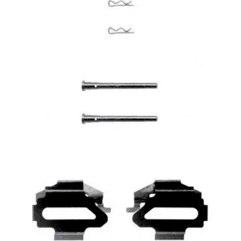 Kit d'accessoires, plaquette de frein à disque TEXTAR 82031600